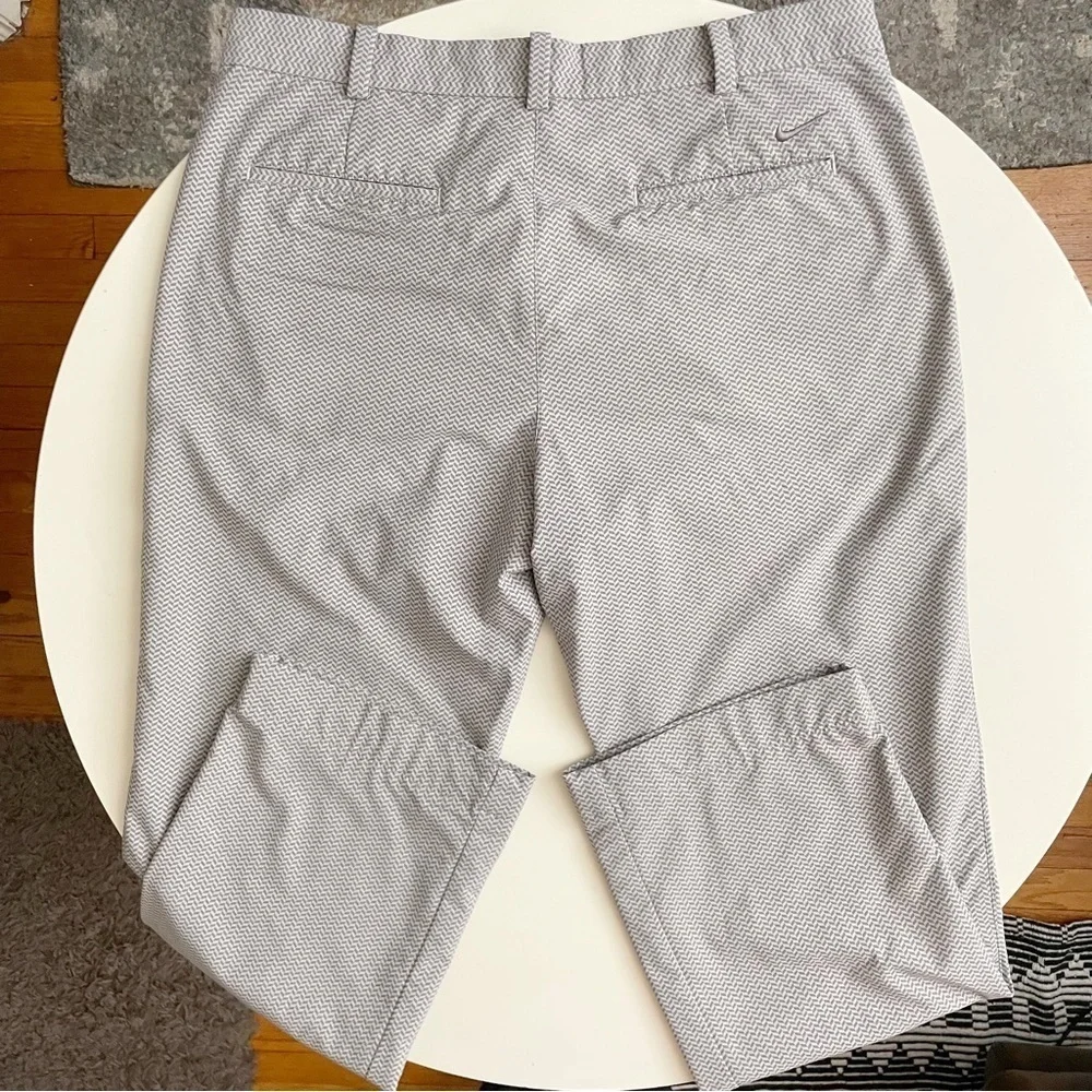 Nike Golf Tour Performance Geometric Print Pant Men’s 36x30 Gray Straight Leg